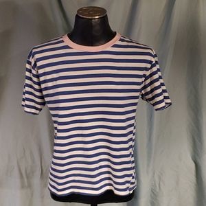 Topshop striped ringer tee